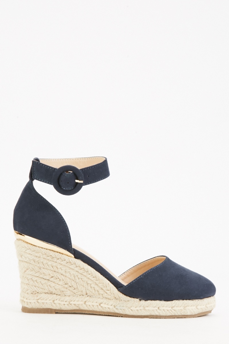 Ankle Strap Wedge Sandals - Just $6