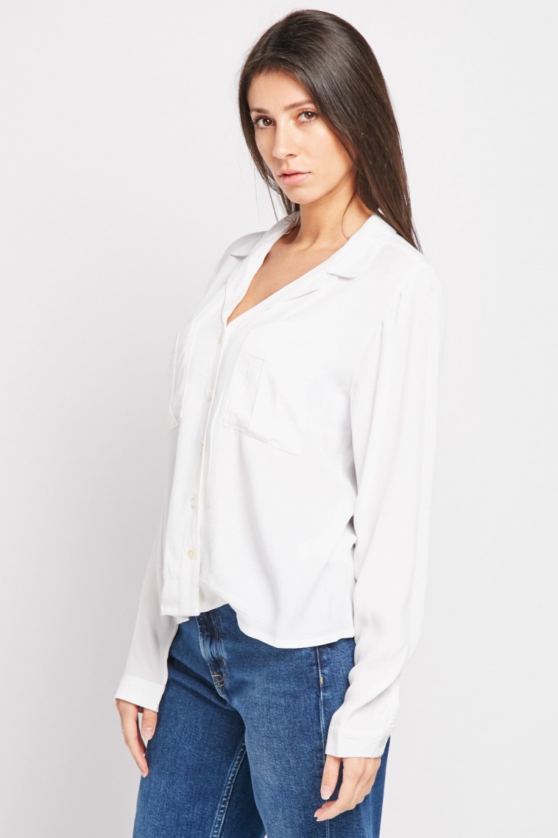 White Lightweight Shirt - Just $7