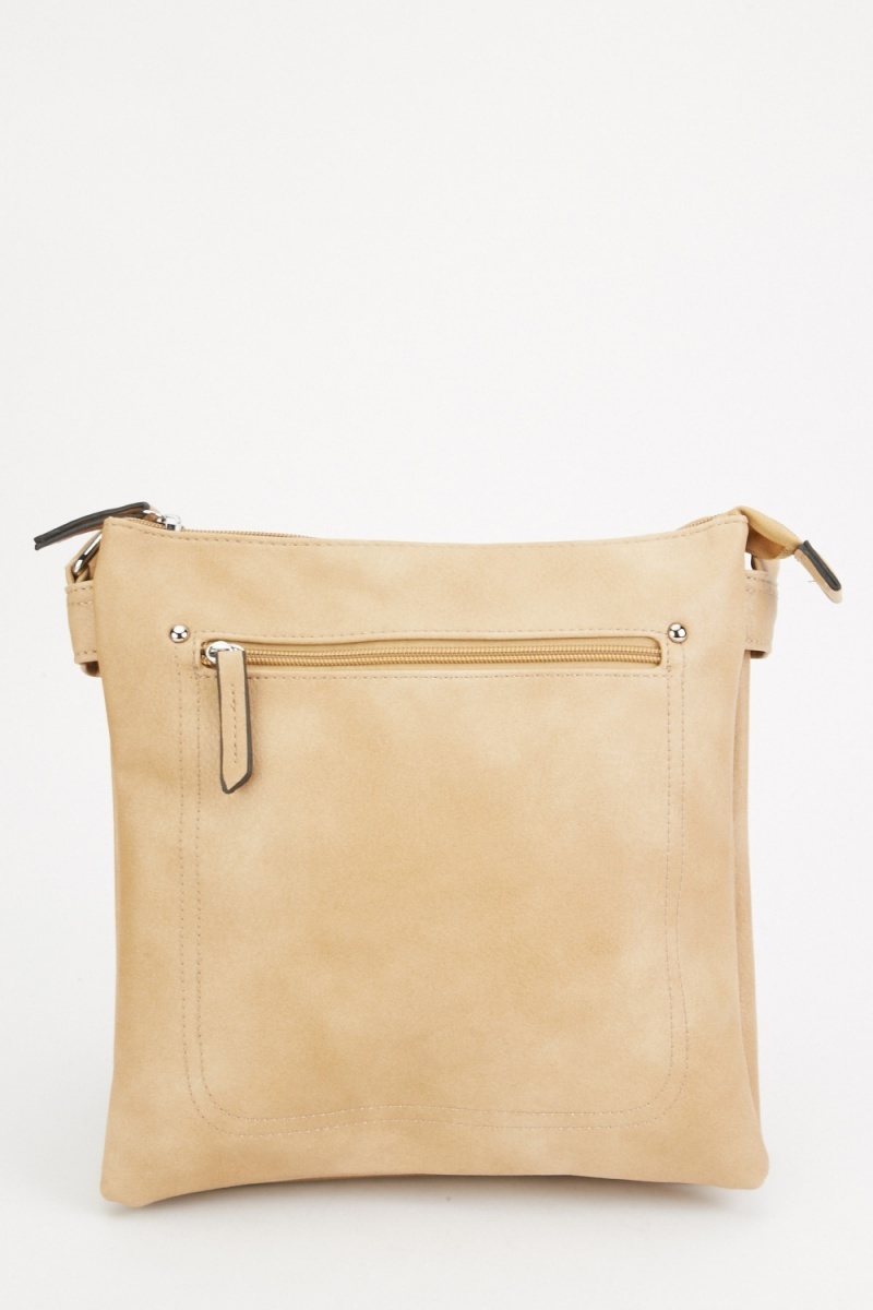 textured shoulder bag