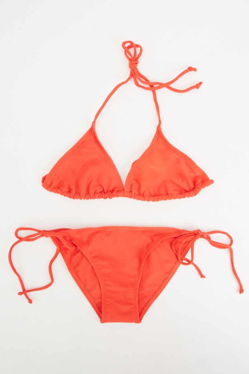 Red Triangle Bikini Set - Just $7