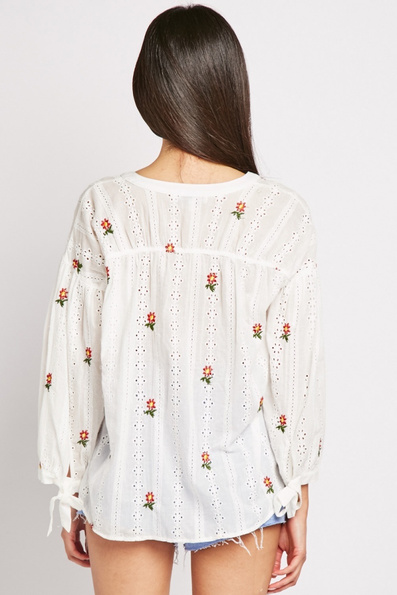 embroidered blouse uk