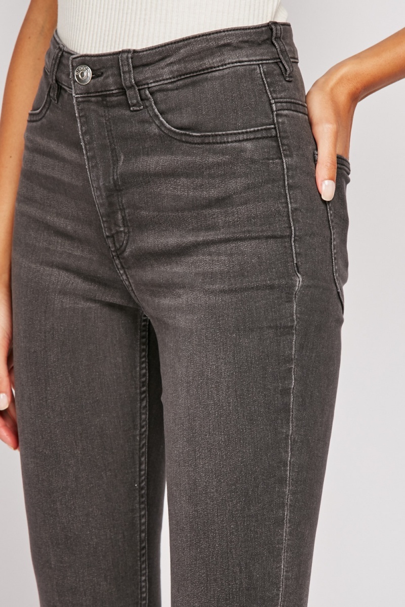 womens ankle grazer jeans