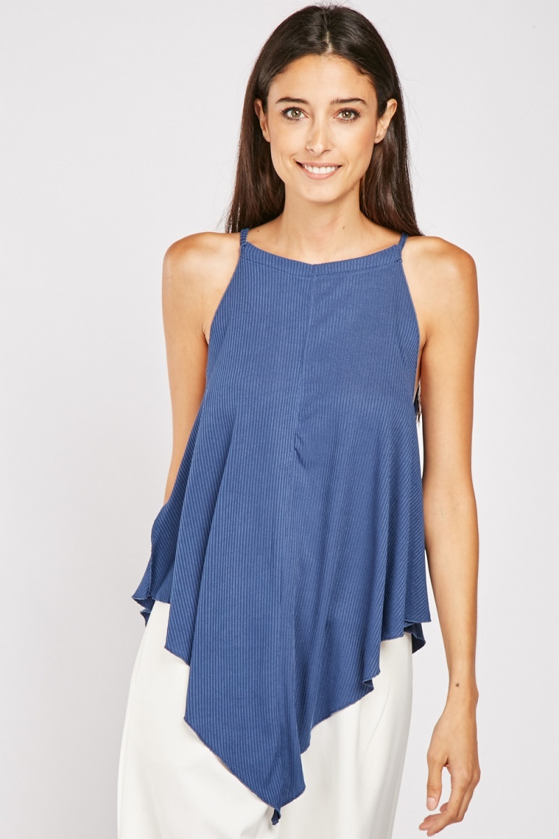 Long Line Rib Cami Top - 6 Colours - Just $6
