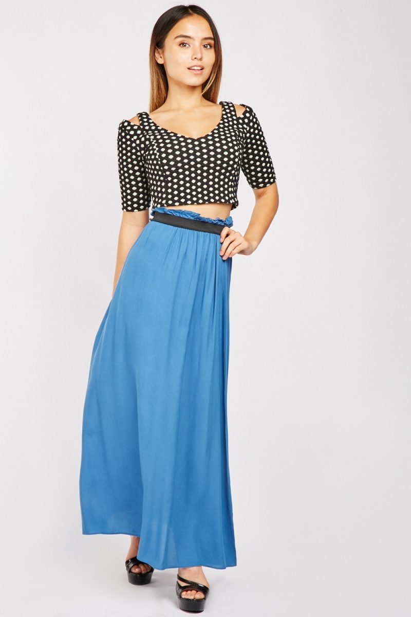 High Waist Maxi Skirt - 3 Colours - Just $7