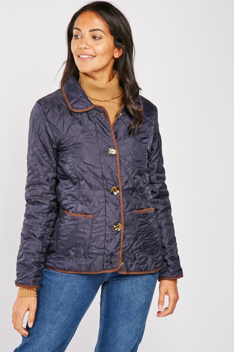 Diamond Quilted Jacket - Just $6