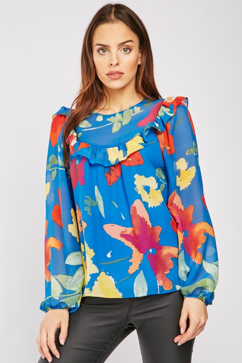 chiffon blouse canada