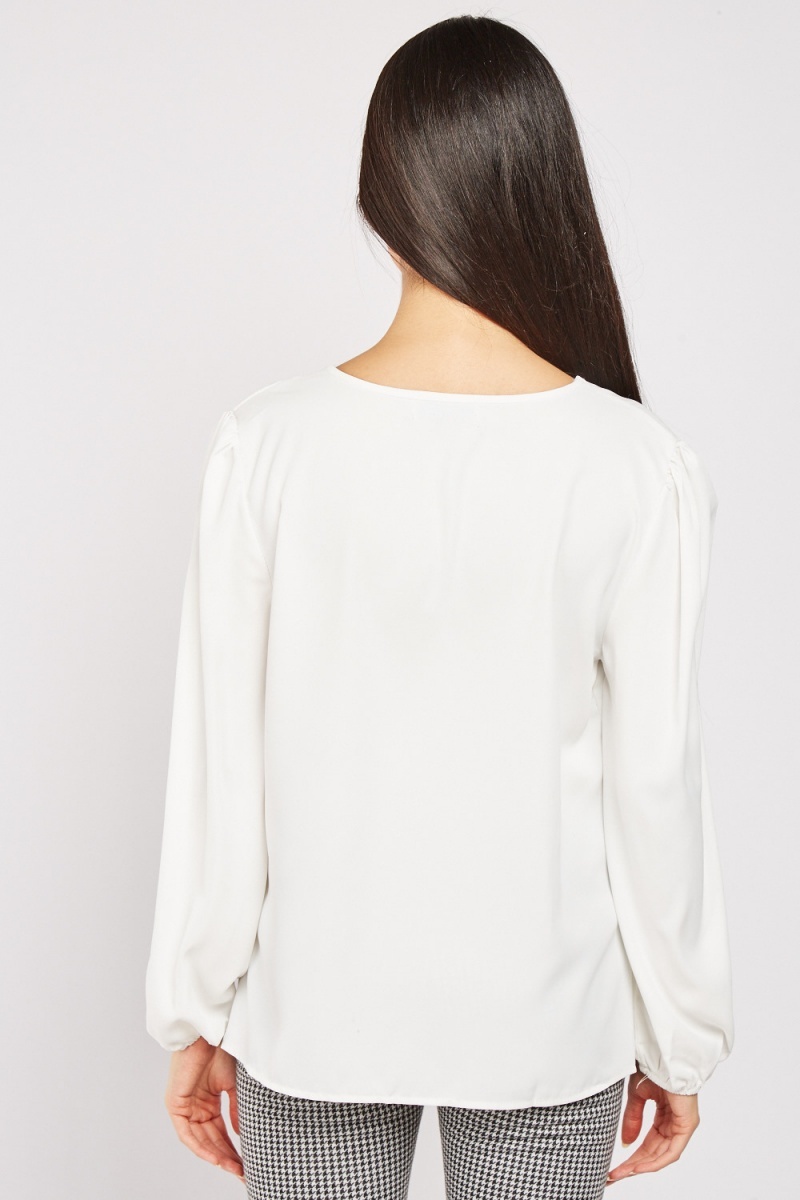 Bishop Sleeve Blouse - 4 Colours - Just $7