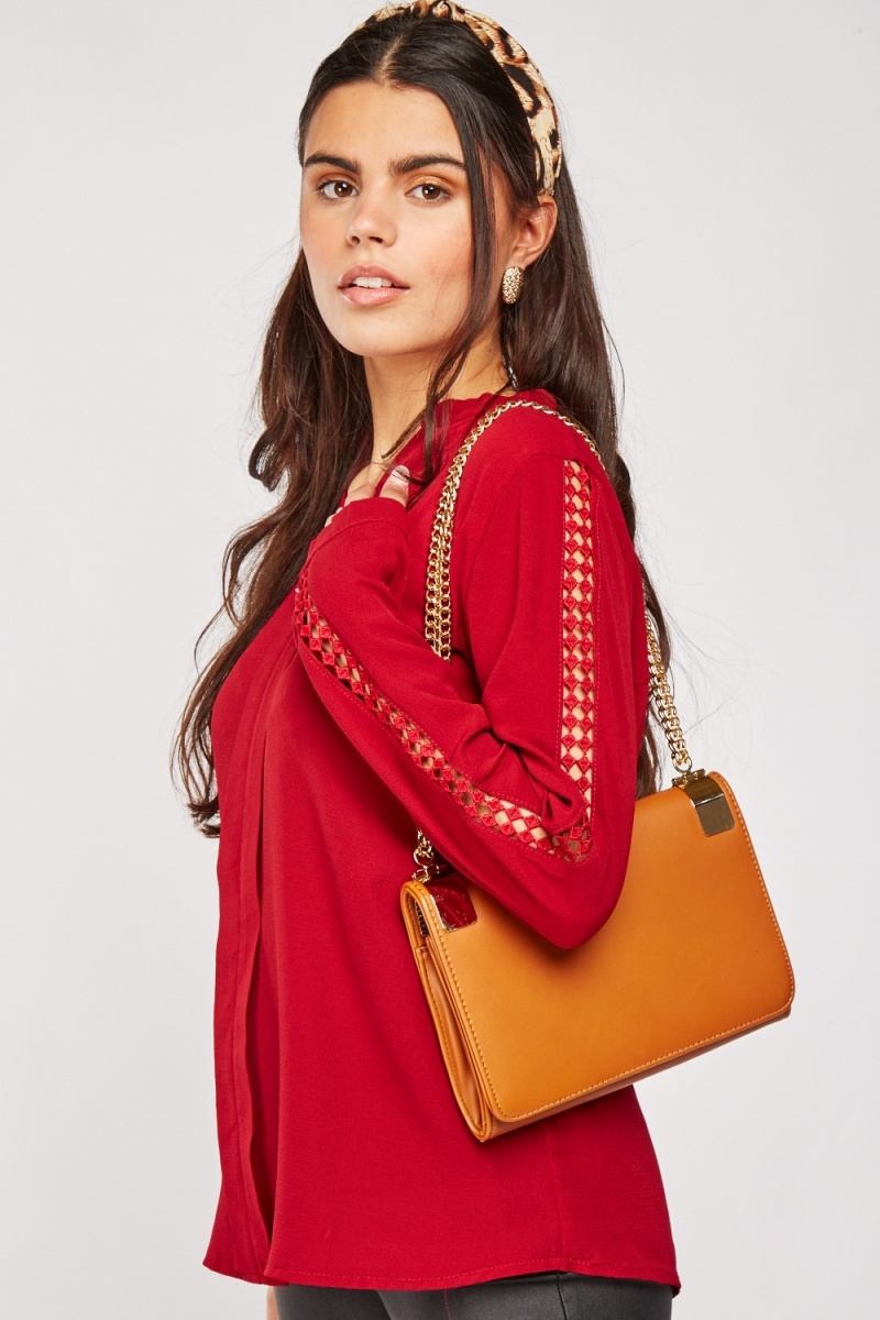 Laser Cut Sleeve Blouse - Just $3