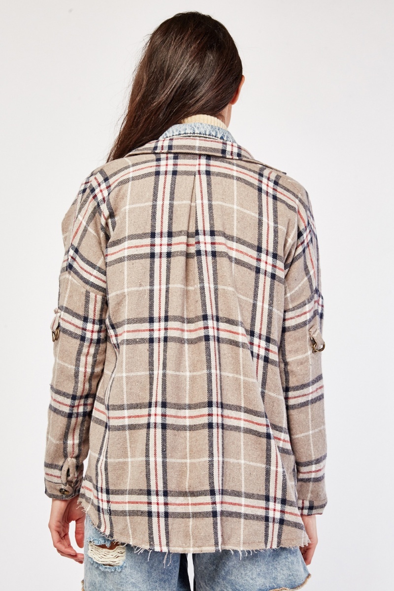 butter goods flannel plaid overshirt