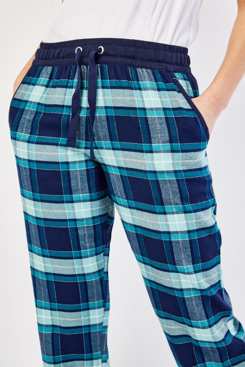 Checkered Pyjama Bottoms - Just $7