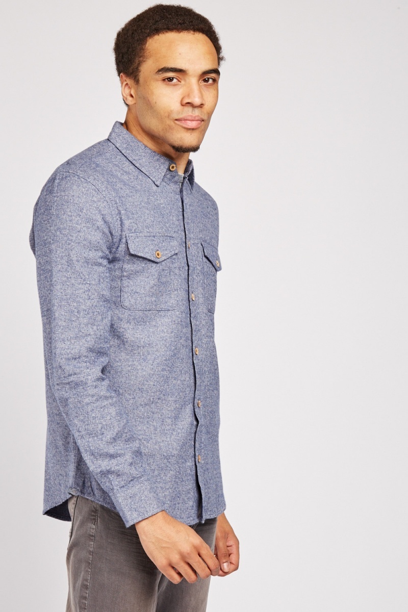 men's shirt with flap on back