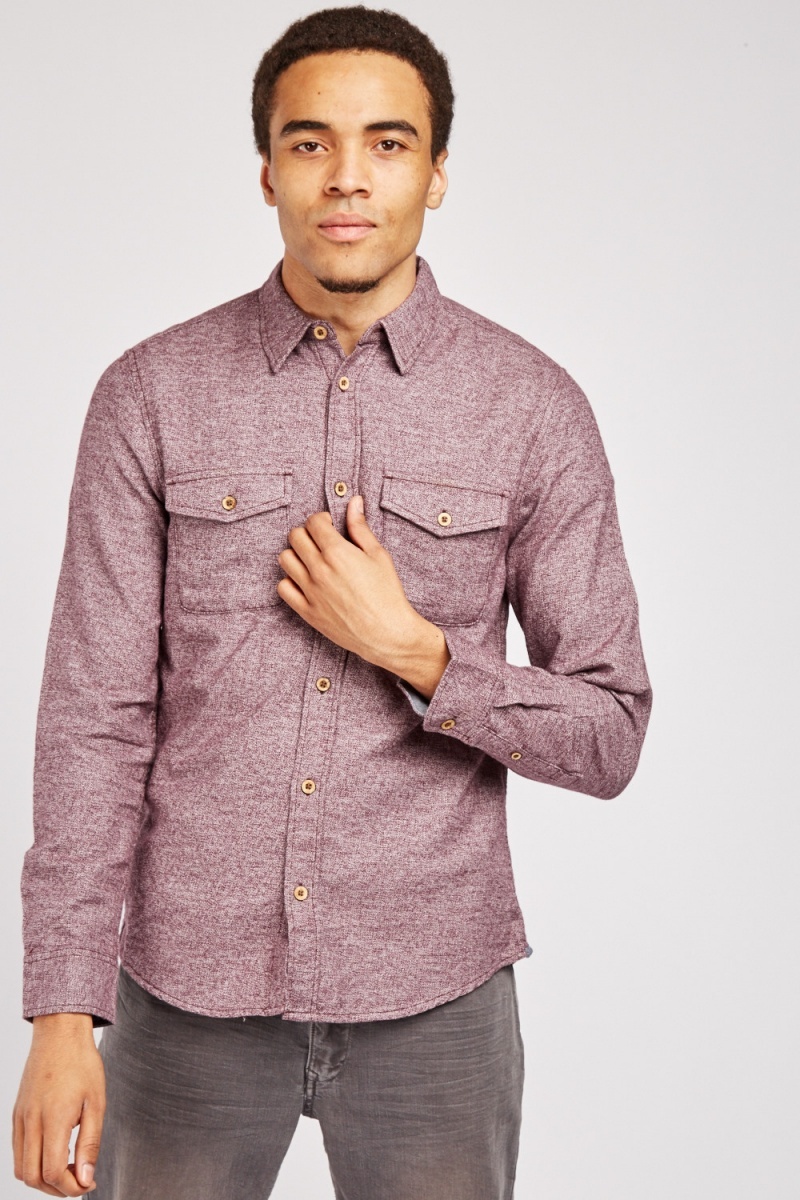 men's shirt with flap on back