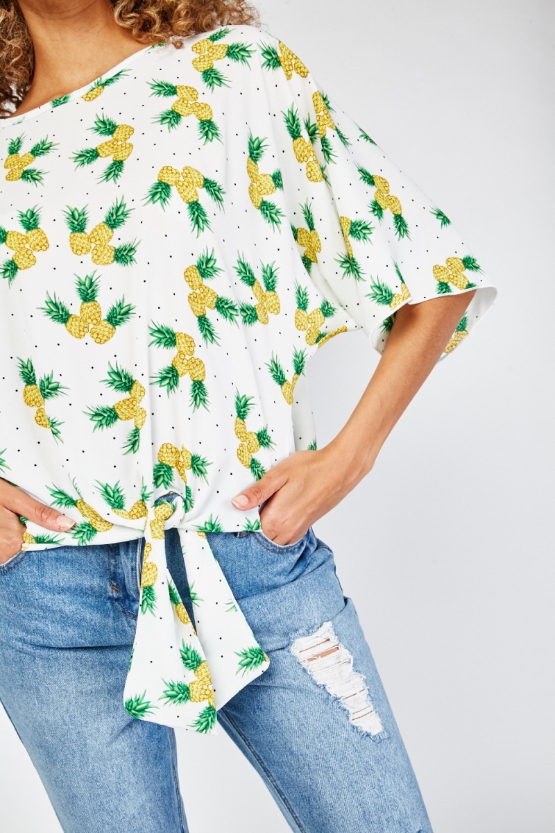 pineapple blouse