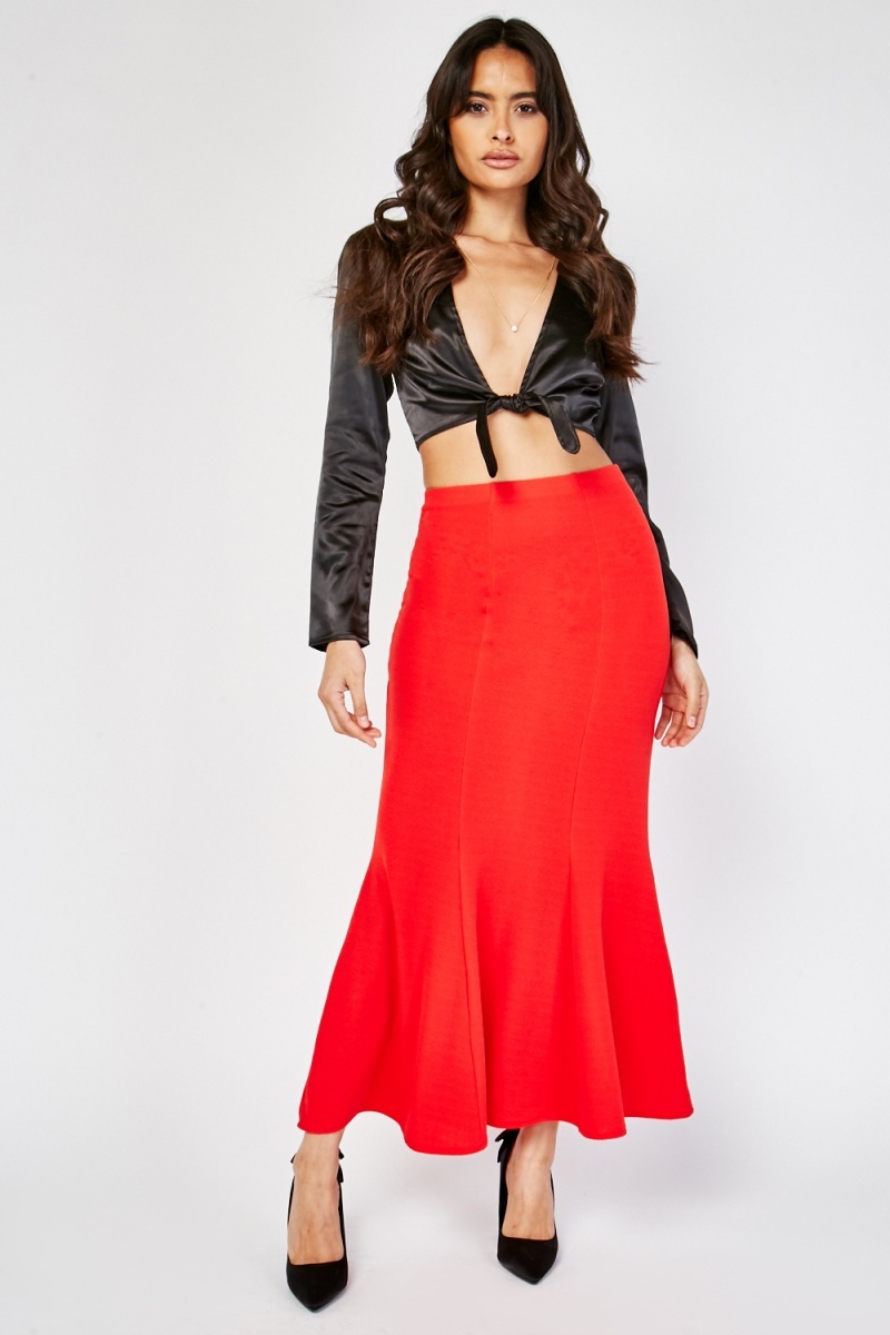 Godet Maxi Skirt - 3 Colours - Just $7