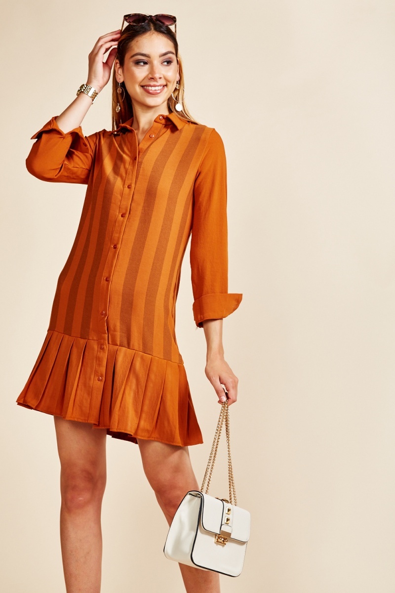 hem shirt dress