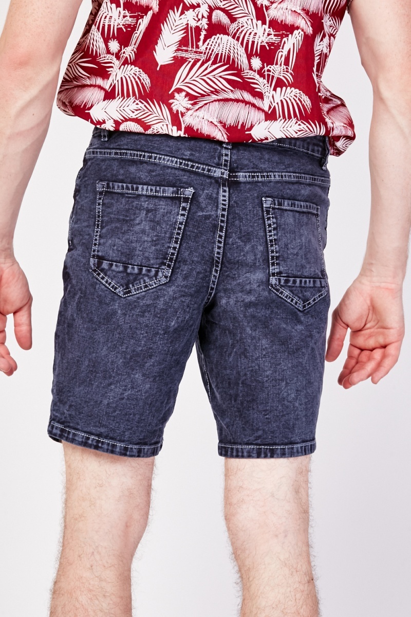 mens denim shorts