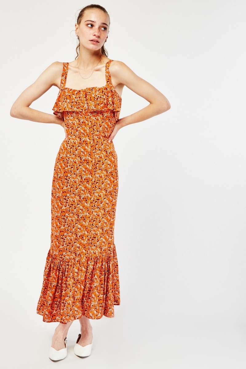 Overlay Ditsy Floral Maxi Dress - 3 Colours - Just $3