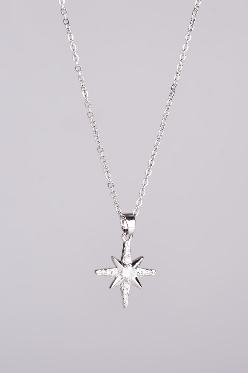 Silver Star Necklace - Just $5