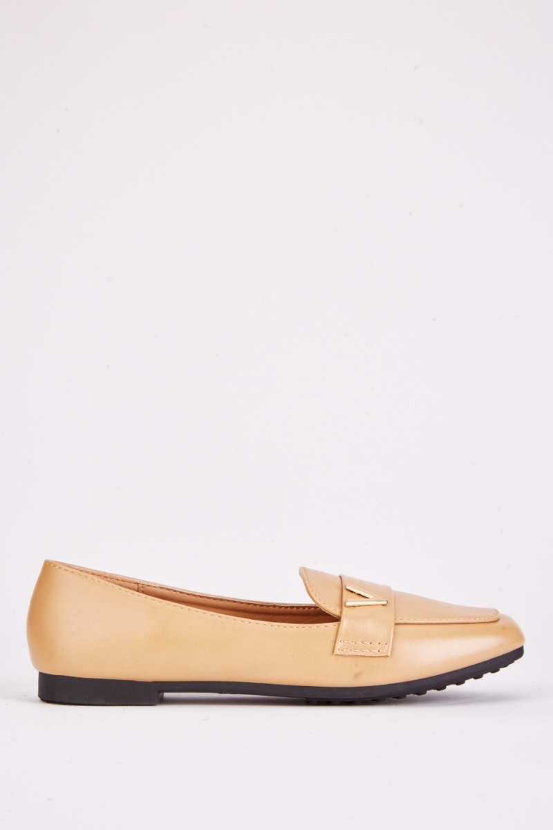 V Detailed Front Loafers - 5 Colours - Just $7