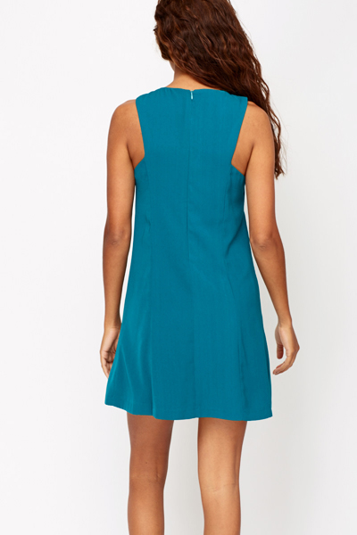 Turquoise Shift Dress - Just $6