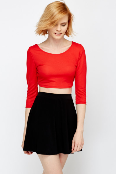 Strappy Back Crop Top - Just $3