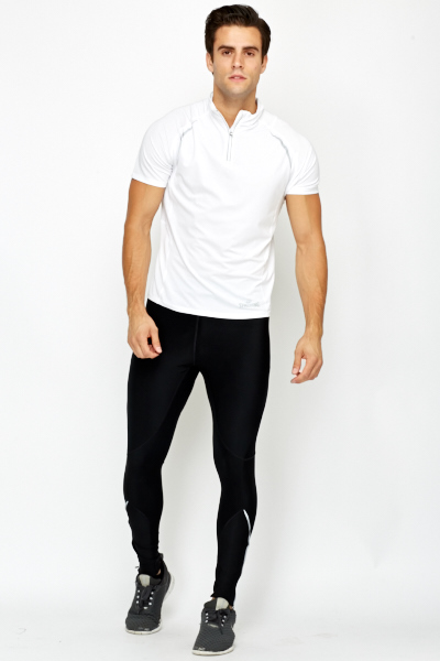 Zipped Hem Mens Running Trousers - Just $7