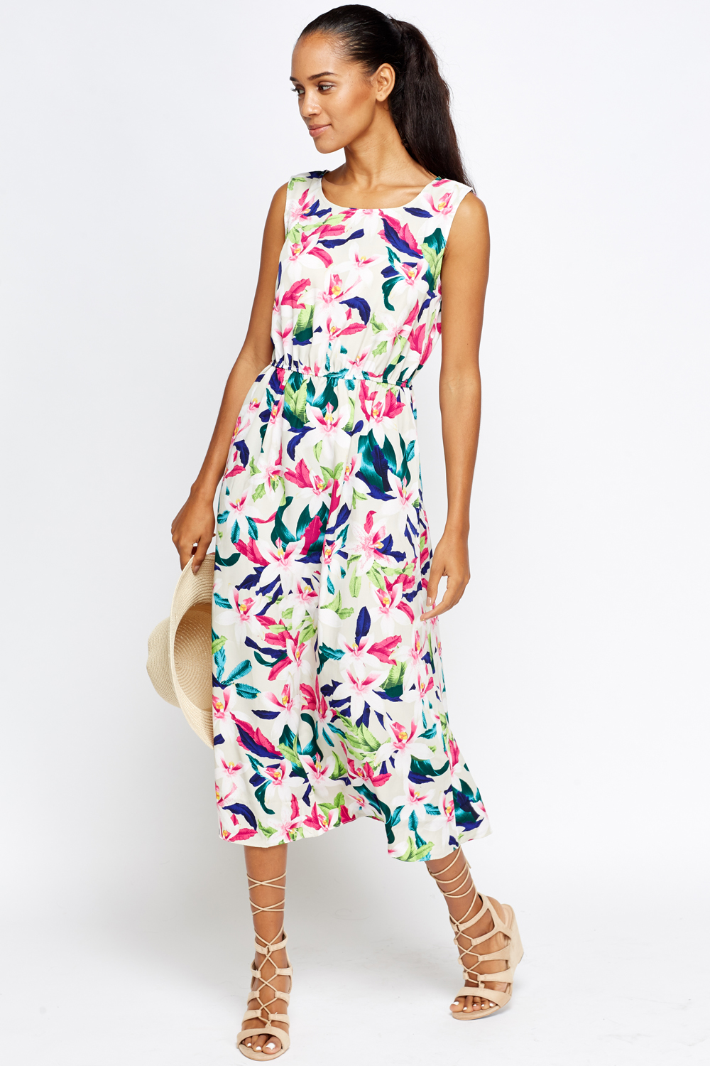 Summer Midi Dresses With Sleeves