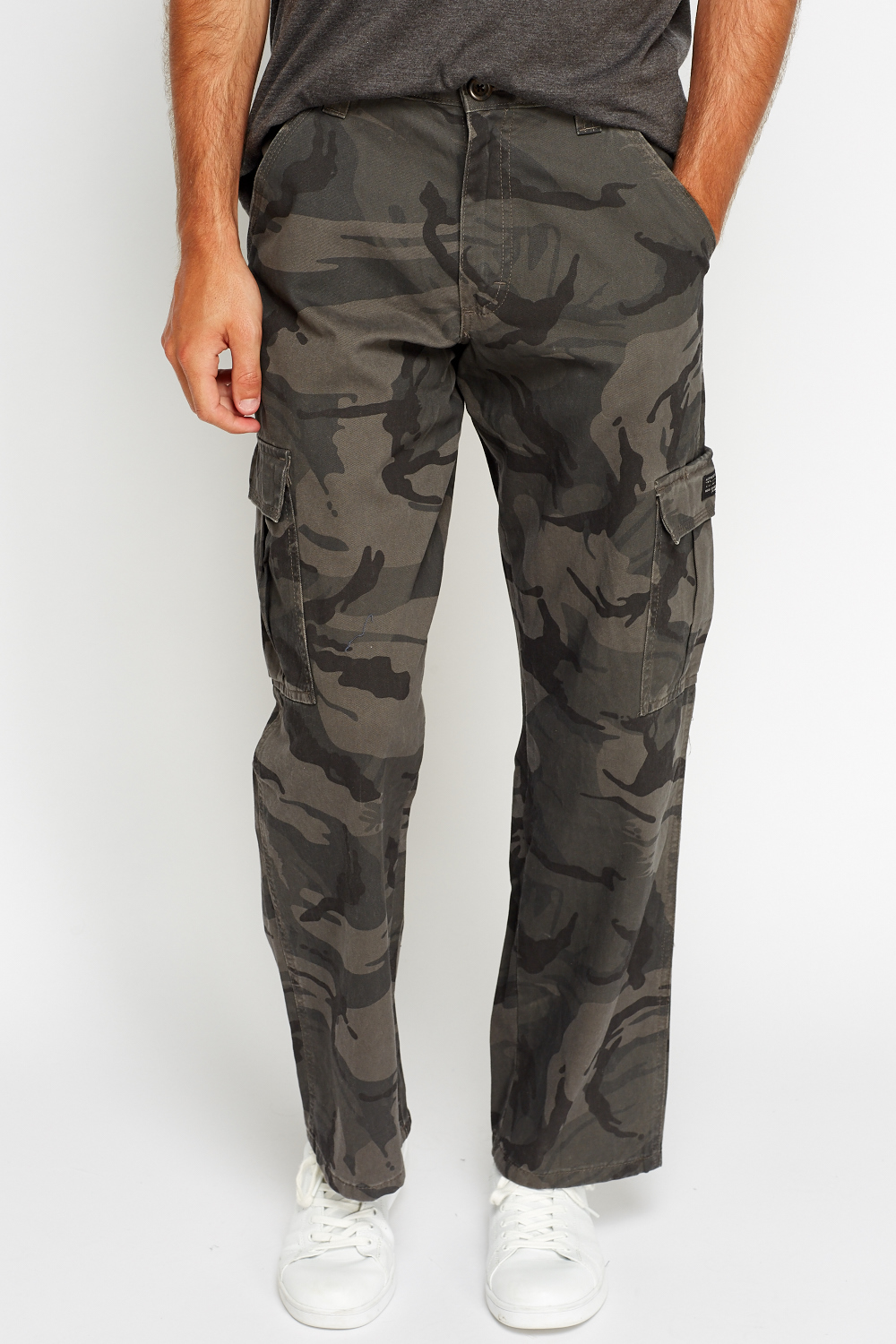 Camouflage Ash Combat Trousers - Just $6