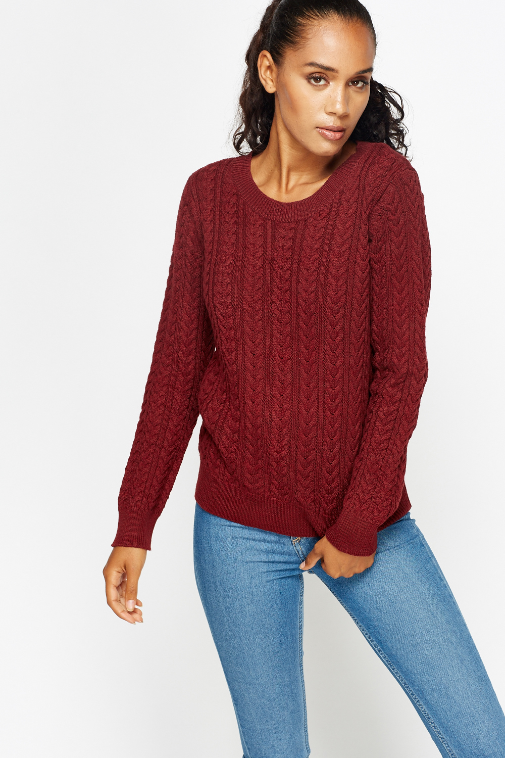 Knitted Casual Jumper - Just $7