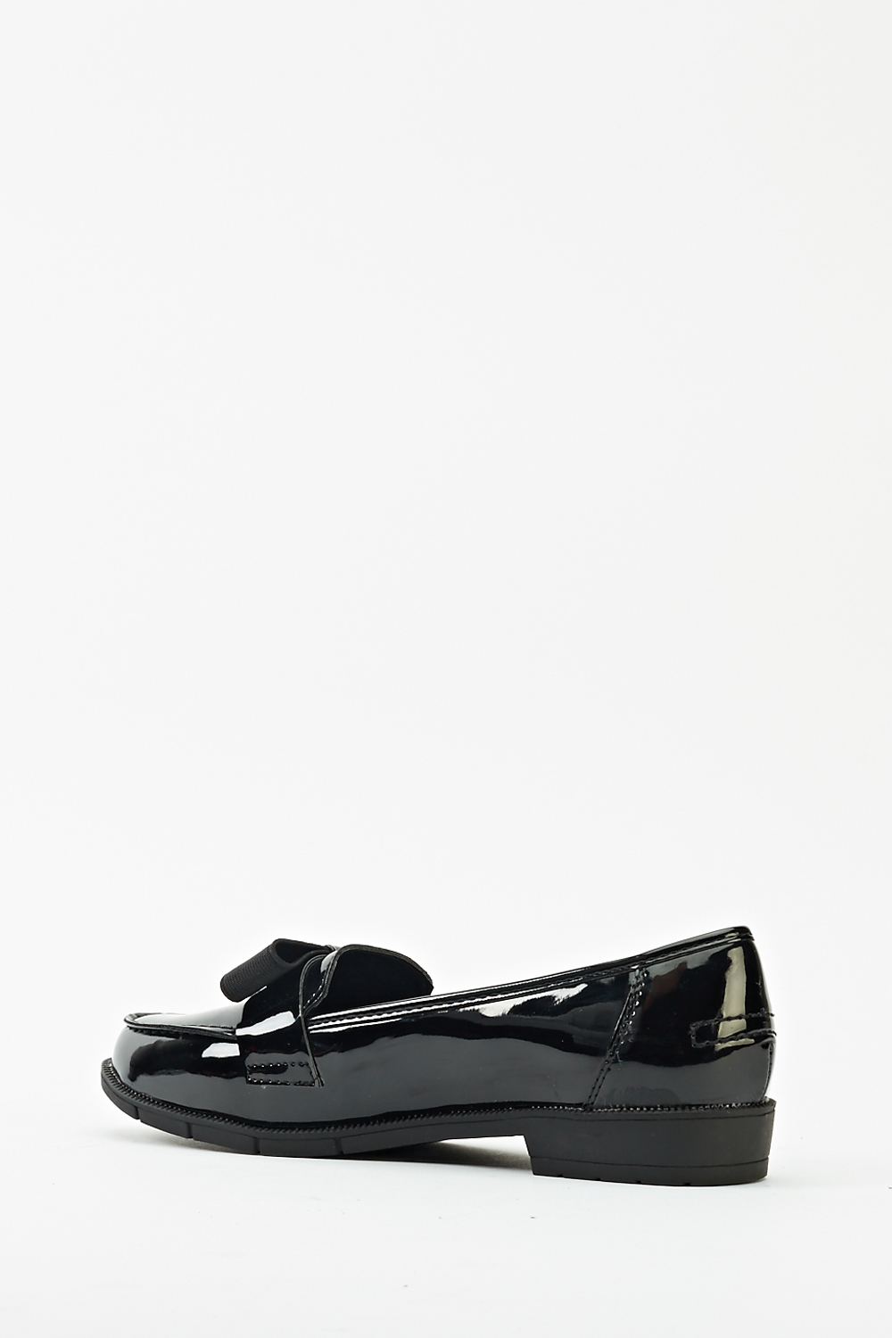 PU Court Bow Loafers - Just $7