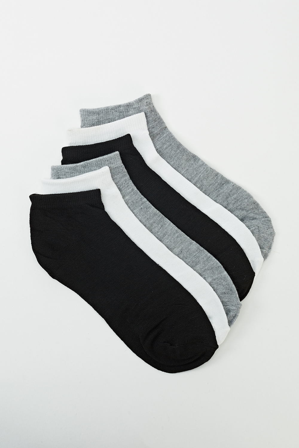 6 Pairs Pack Of Mix Three Colours Socks - Just $3
