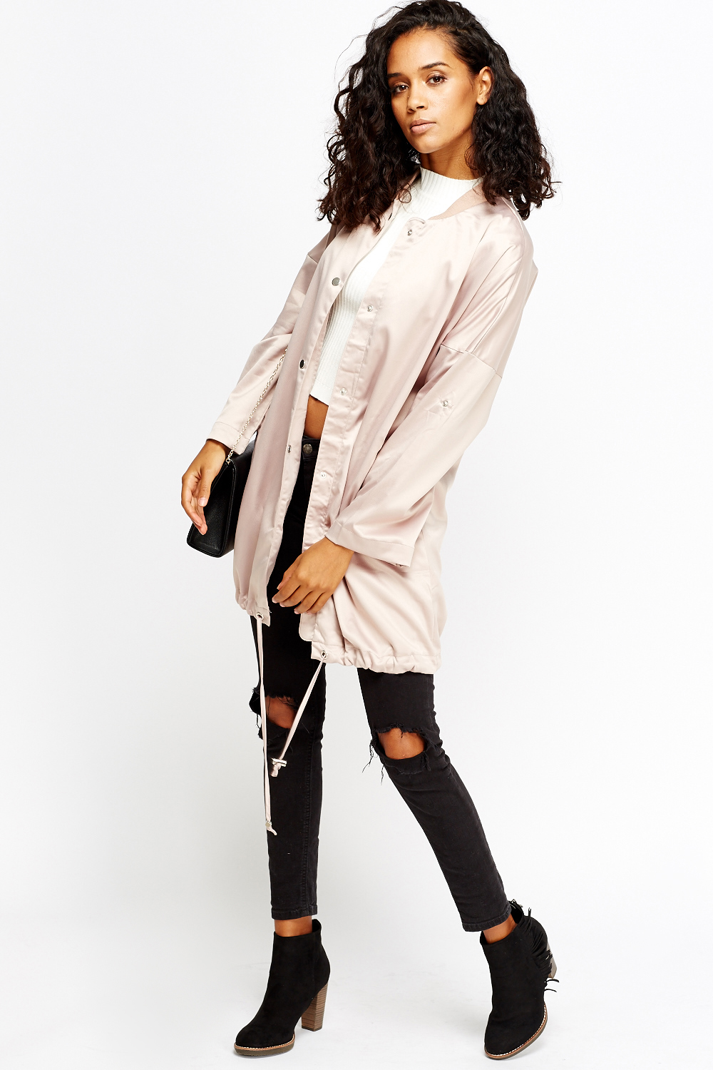 Nude Long Line Jacket - Just $7