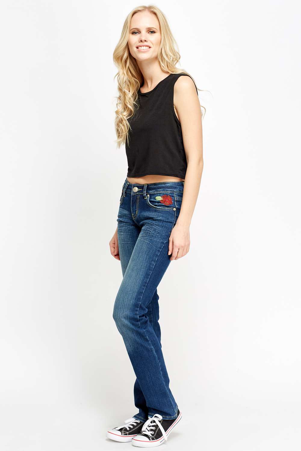 low waist oversized jeans