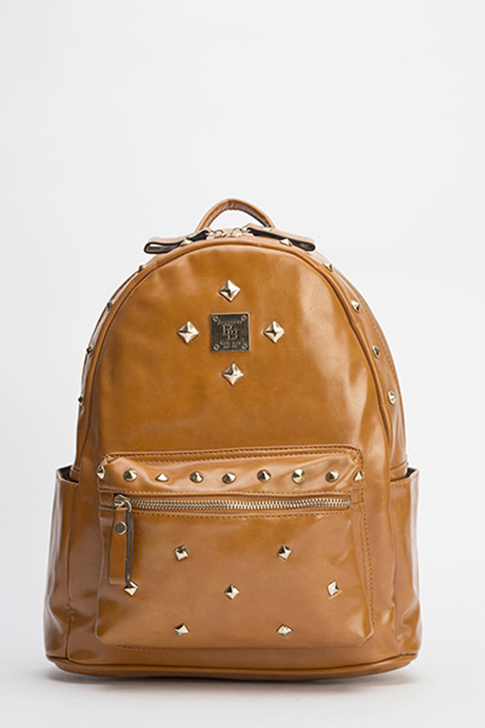 Studded Faux Leather Backpack - Just $7