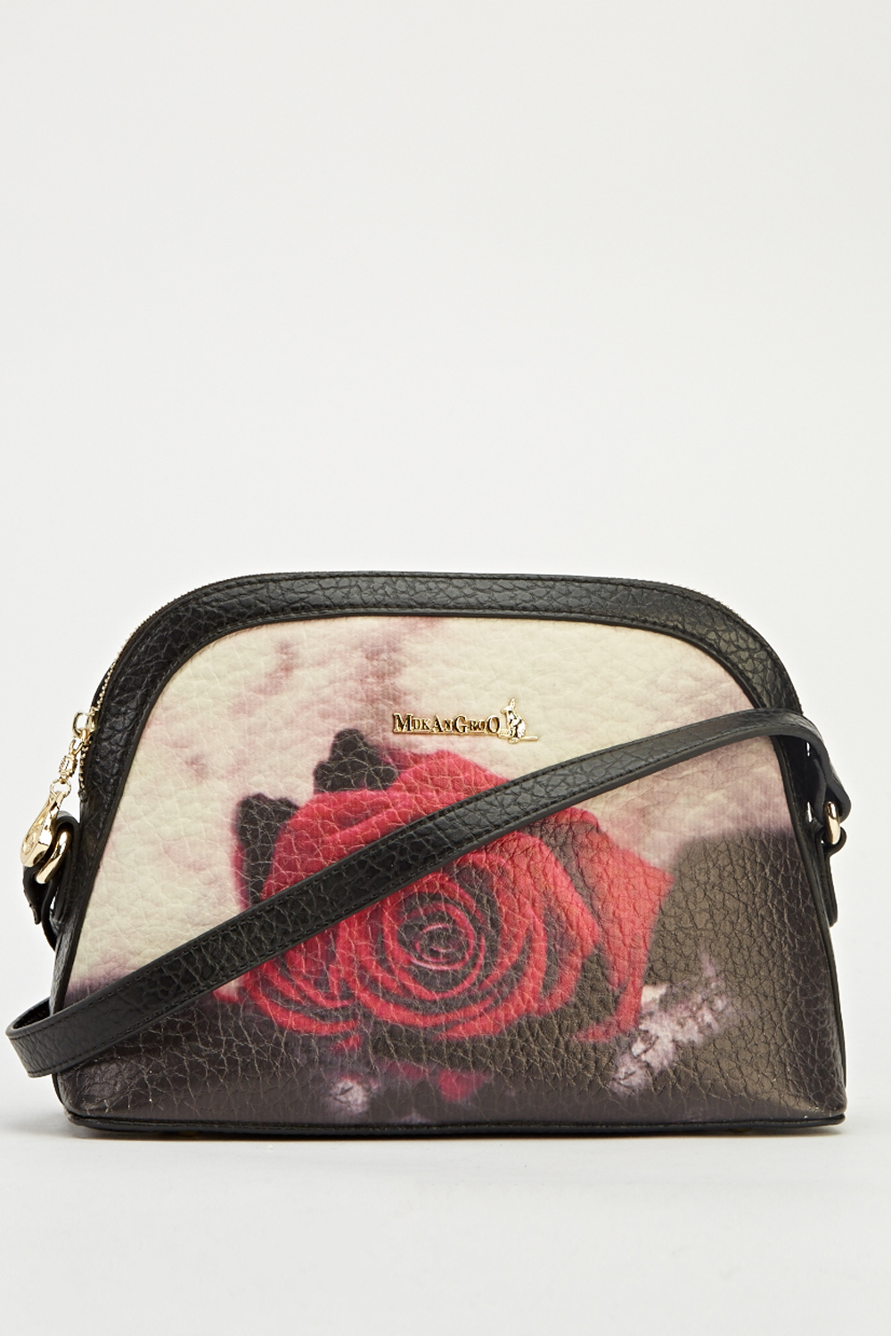 rose logo quilted belt bag