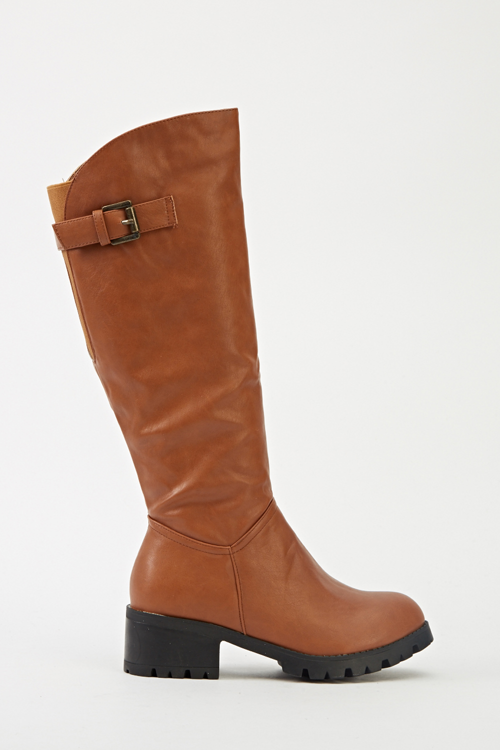 Camel Knee High Boots - Just $7