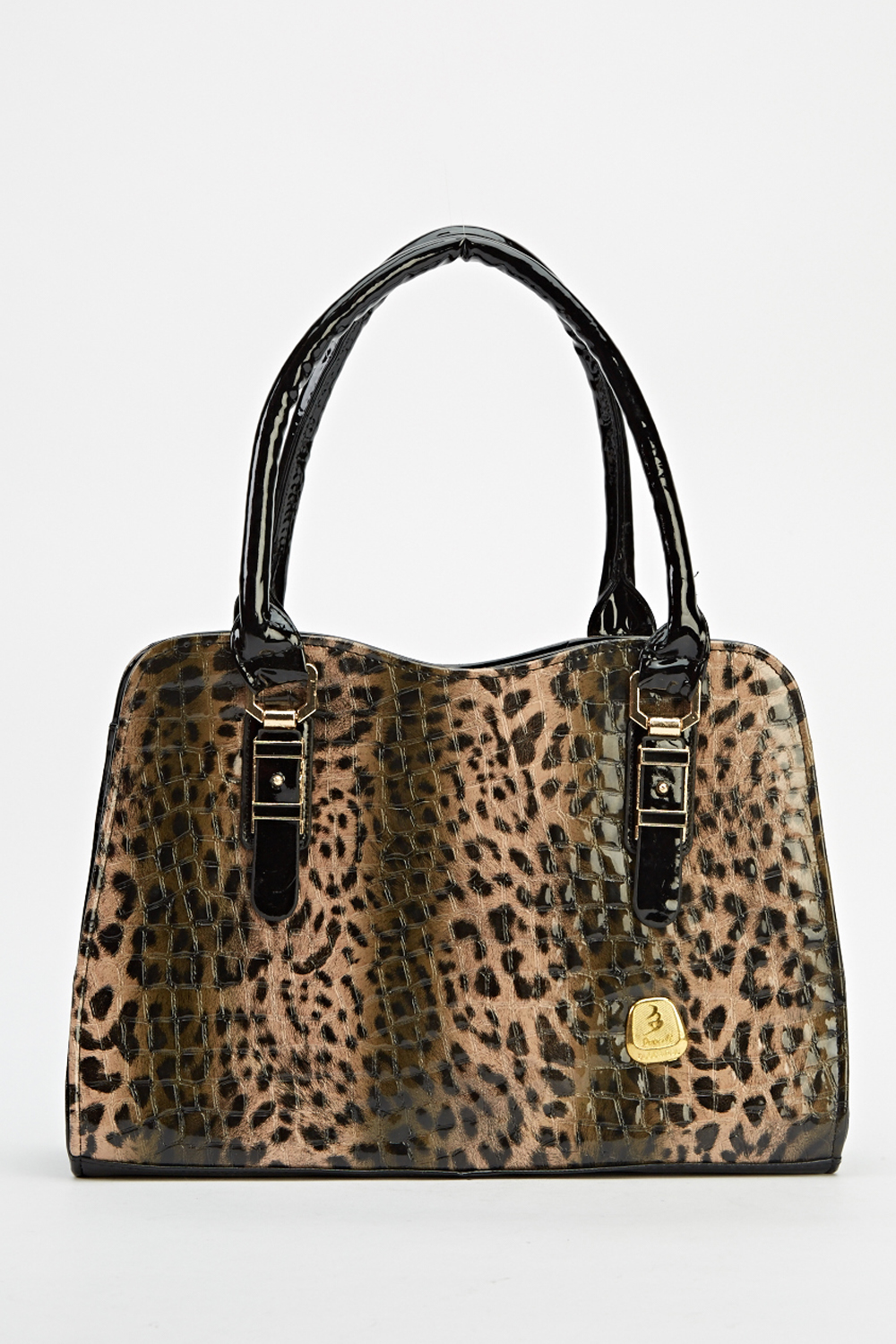 shein leopard print bag