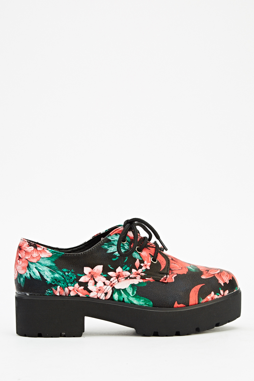 Flower Printed Platform Shoes - Just $7