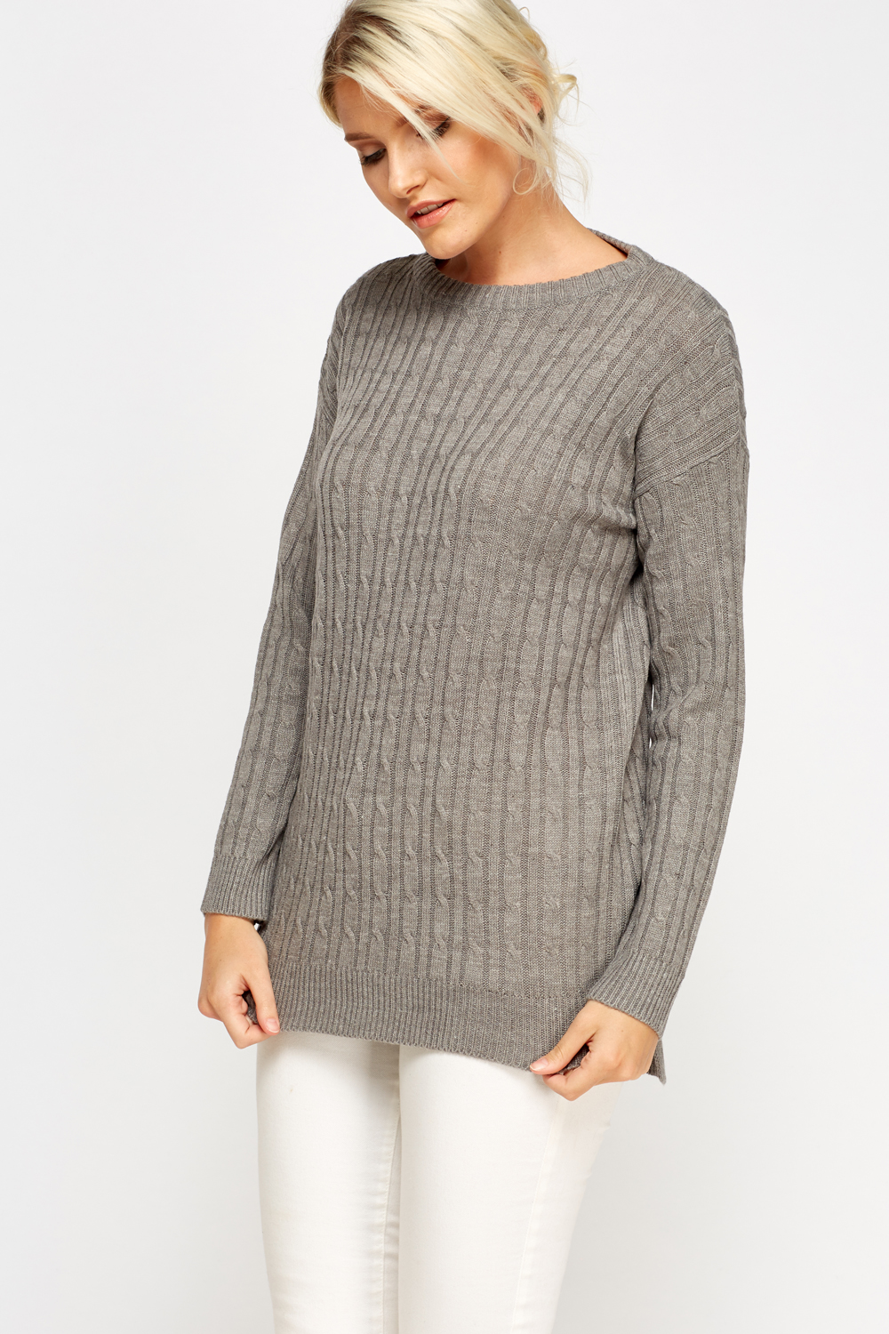 Cable Knit Jumper - Just $6