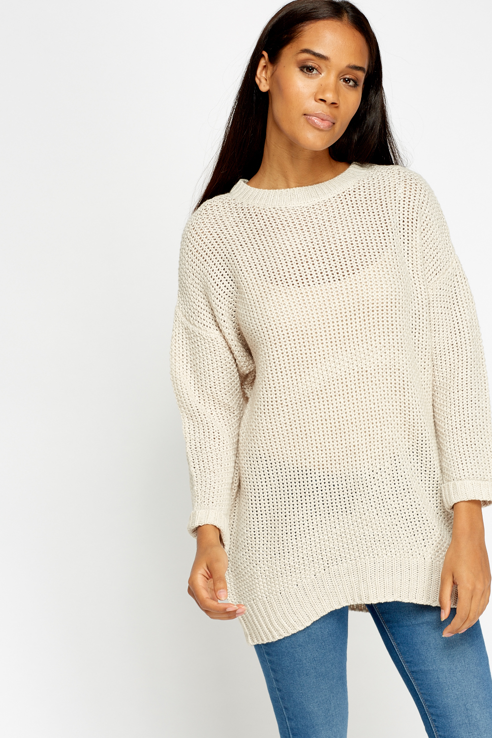 Oversized Knitted Jumper - Just $7