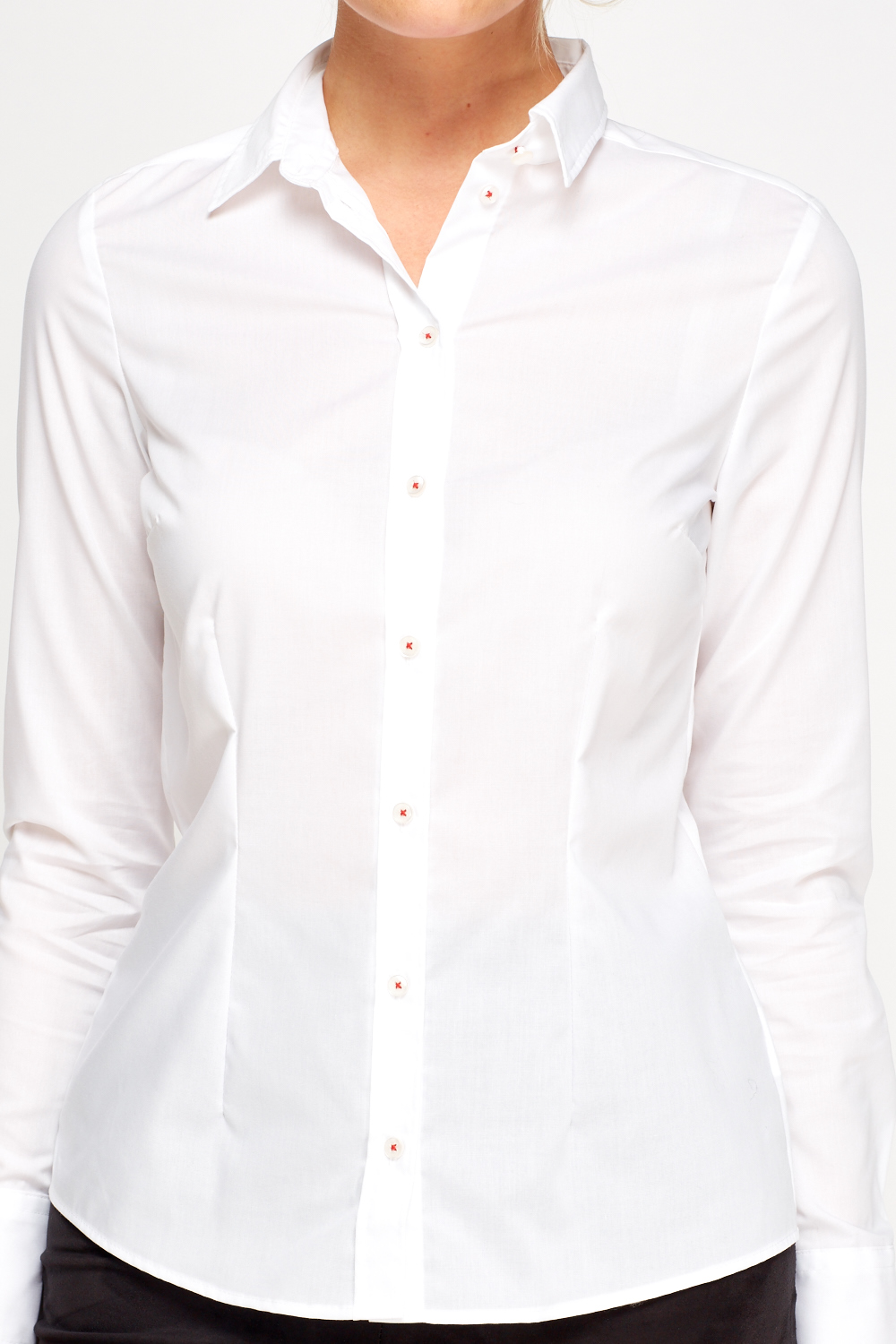 formal white shirt for interview