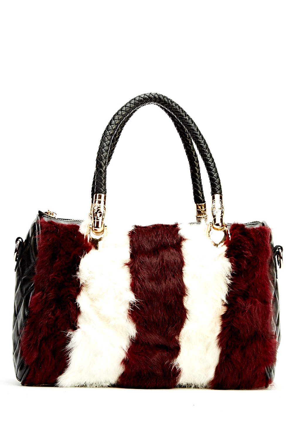 next faux fur bag