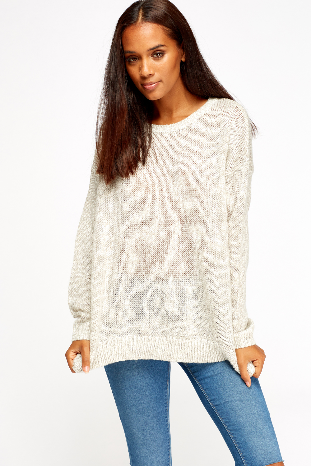 Speckled Knitted Jumper - Just $7