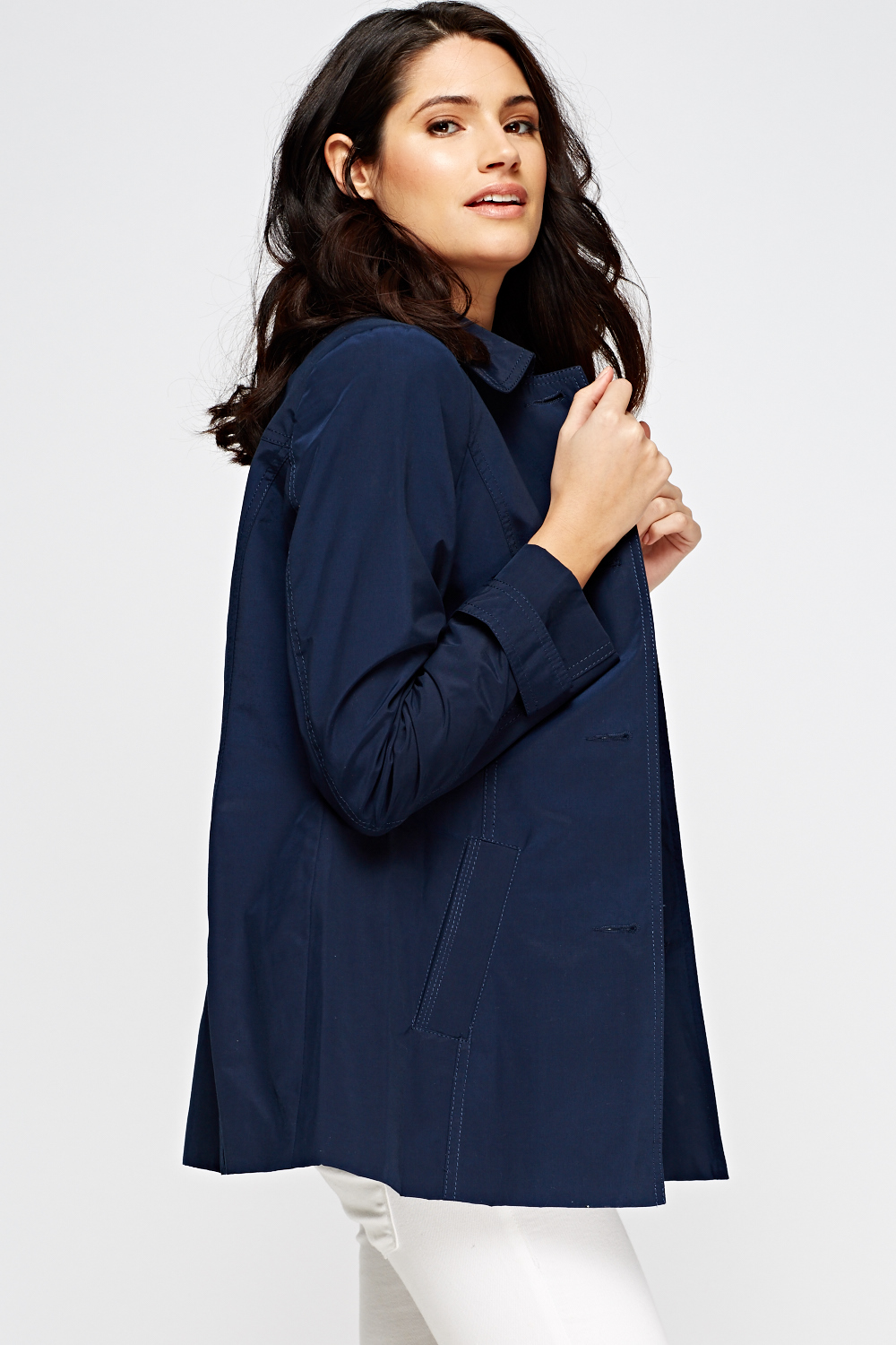Casual Short Trench Coat - Just $7