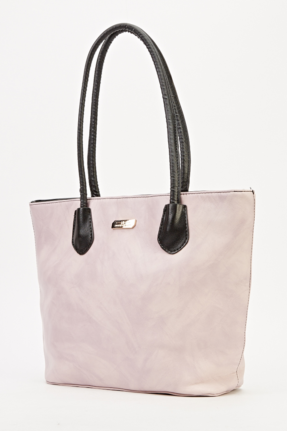 lilac suede bag