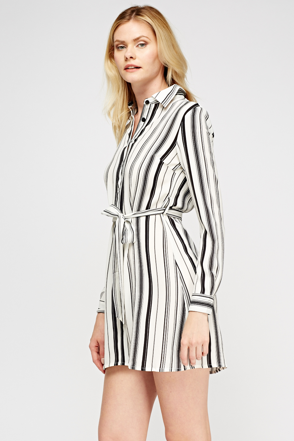 Stripe Shirt Dress - Just £5
