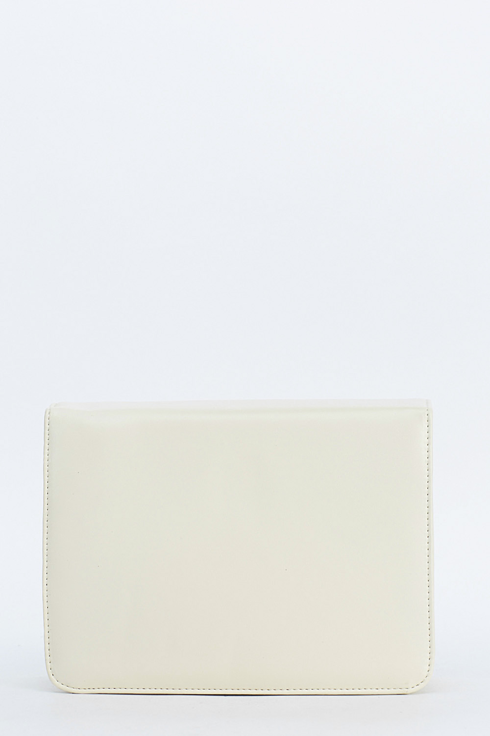 Cream Box Shoulder Bag - Just $6