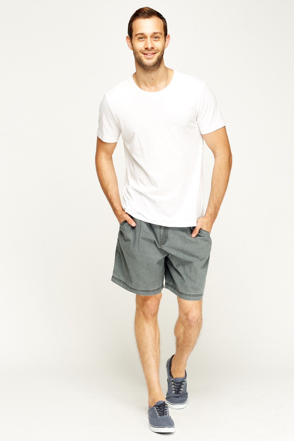 casual chino shorts