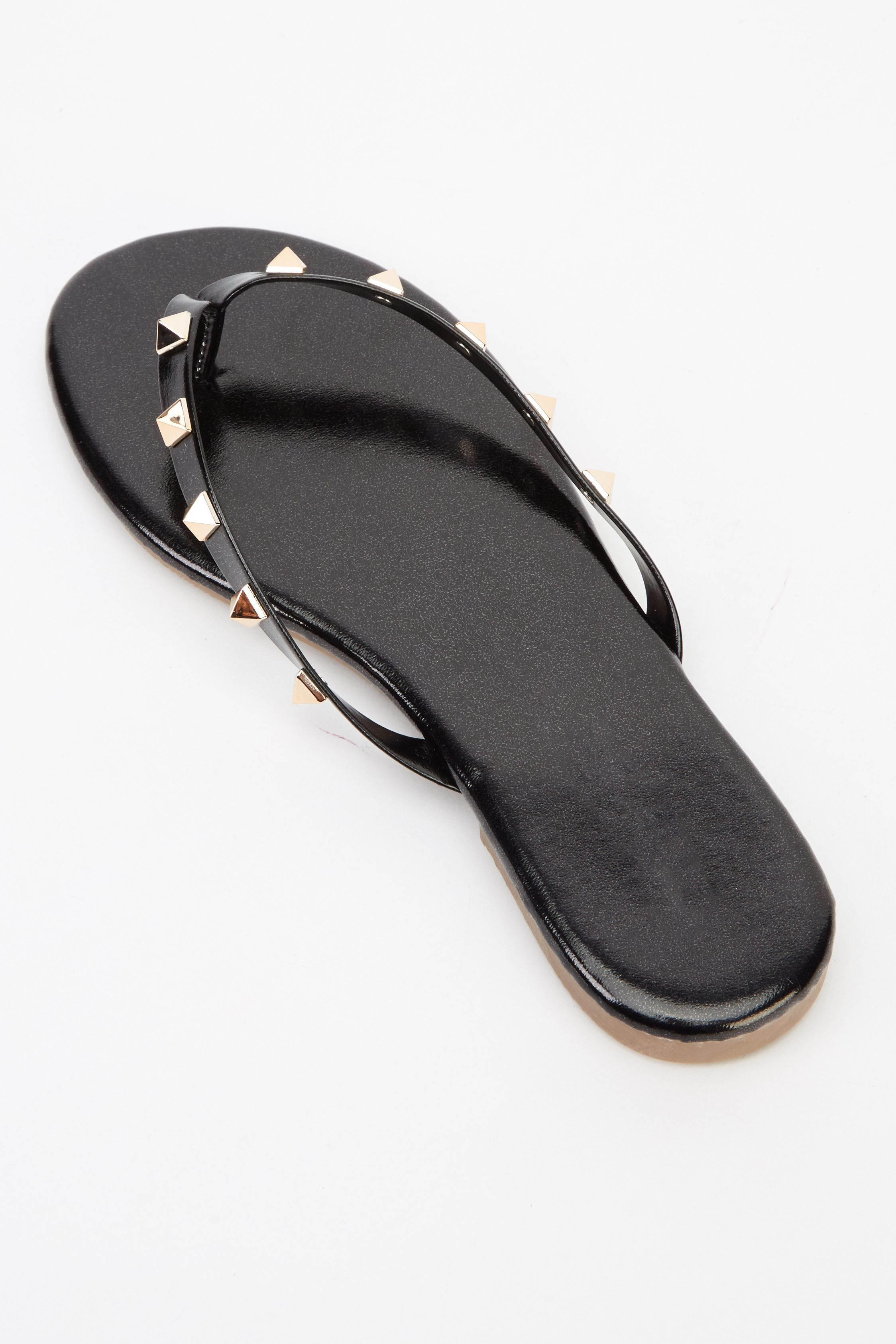 Studded Black Flip Flops - Just $3
