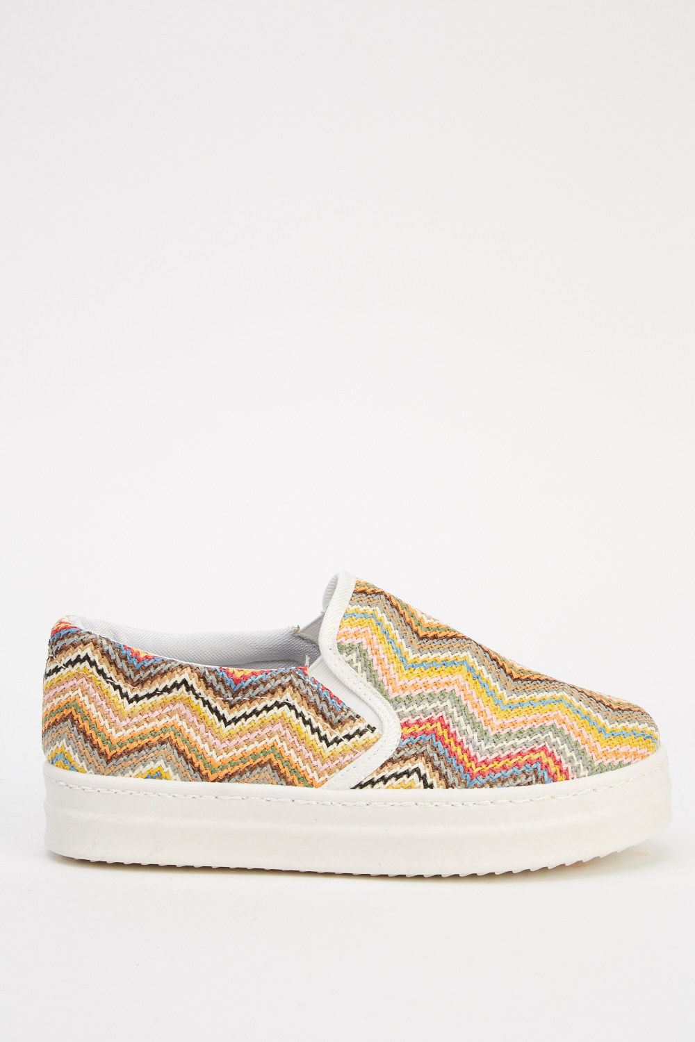 Zig Zag Woven Shoes Just 1